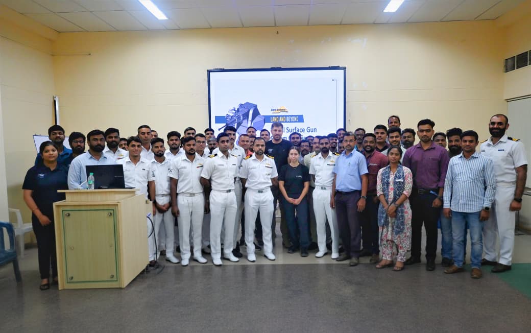 SUCCESSFUL OPERATIONAL TRAINING OF THE NEWLY INSTALLED NSG 30 FOR INDIAN NAVY PARTICIPANTS ONBOARD INS ARNALA - Thumbnail
